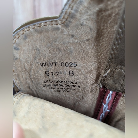 Twisted X Women’s Boot flower WWT0025 size 6.5 - Picture 3 of 7